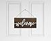 Elegant Signs Welcome Sign - Front Door Decor - Outdoor 6x12 Rustic Hanging Wood Farmhouse Porch Decorations for Home