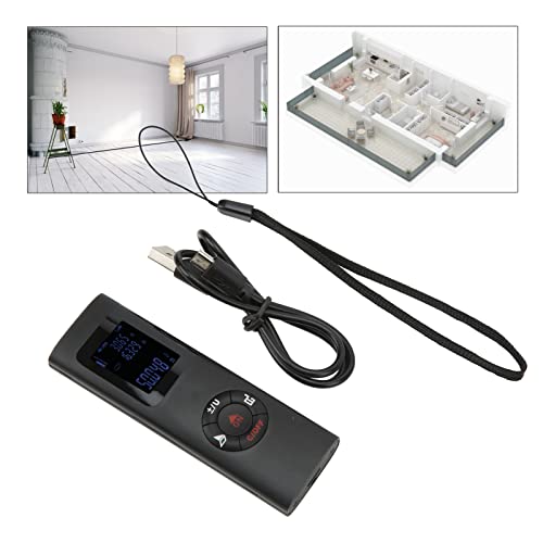 Medidor de Distância a Laser, Miniferramenta de Medição a Laser Portátil à Prova D'água IP54 Com Te