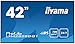 Produktbild iiyama Prolite LH4282SB-B1 106,5cm (41,9") IPS LED Großformat-Displayl Full-HD (VGA, DVI, 2xHDMI, Displayport, RCA, RS232, RJ45, IR, USB2.0, OPS-Slot, 24/7, Media Playback) Schwarz