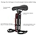 saurka Child Bike Seat Front Mount and Child Handlebar for Mountain Bike Parent-Child Riding, Kid Bike Seat&Kid Handlebar Compatible with All Adult MTB Bike for Family Outdoor Activities