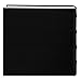 Pioneer Embossed Floral Frame Leatherette Cover Photo Album, Black 4 x 6 inches