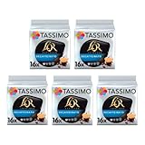 Tassimo L'OR Espresso Decaffeinato Coffee Pods x16 (Pack of 5, Total 80 Drinks)