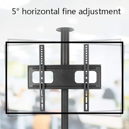 Cloison de séparation support TV LCD LED cadre rotatif 360 base rotative au sol - 7
