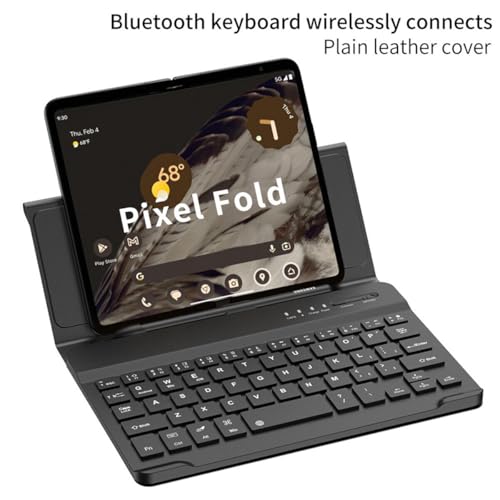 Étui en cuir avec clavier pour Honor Magic V3 pour optimiser votre espace - 5