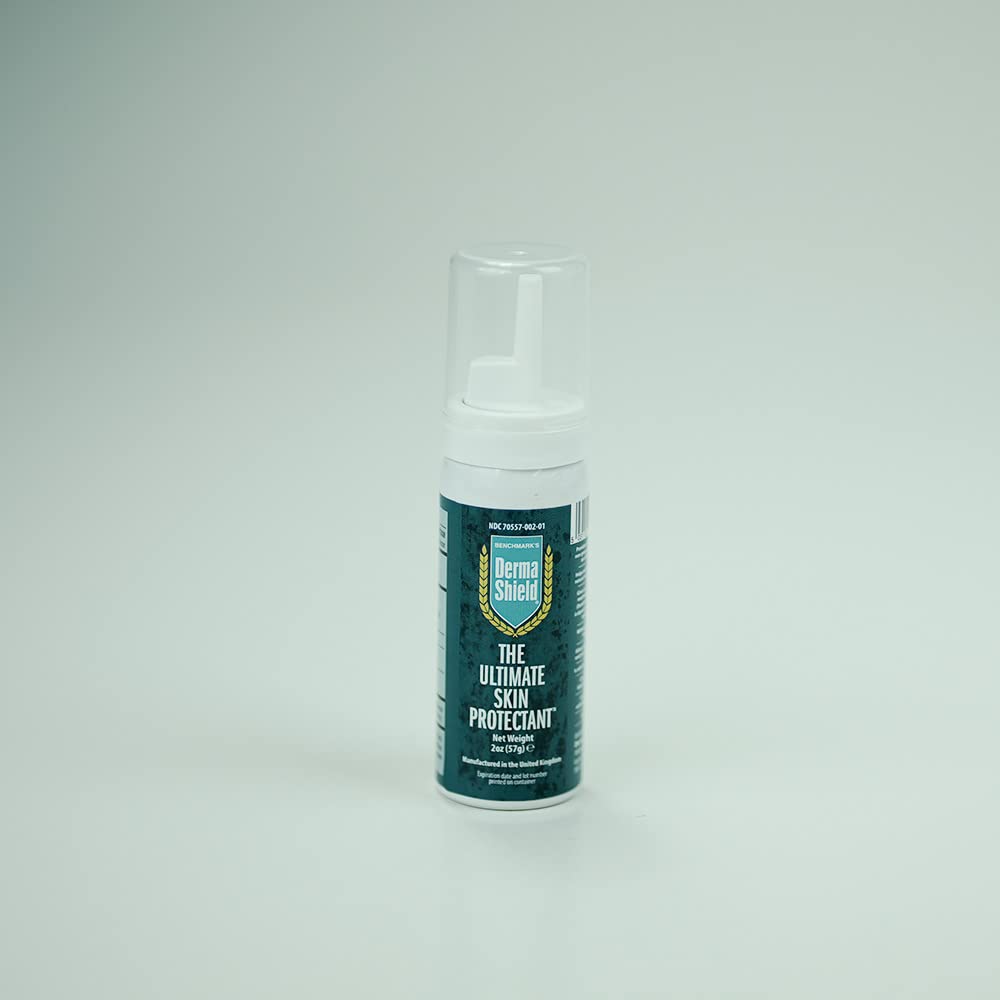 Derma Shield Skin Barrier Mousse Skin Protectant Aerosol Light-Weight Invisible (2oz, 24, Count)