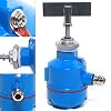 24V Material Level Switch,High Temperature Rotary Paddle Level Switch for Solid Bin Indicator Silo Sensor