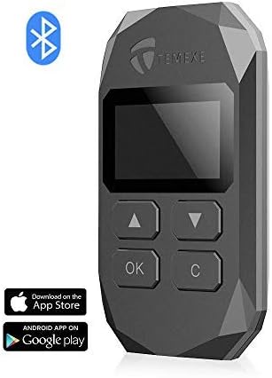 Temexe X Cryptocurrency Hardware Wallet for Bitcoin Ethereum ERC20 Token BTC ETH Bluetooth AES Encryption Cold Wallet Offline Private Key Protector with Recovery Phrase Card