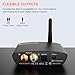 1Mii HiFi Bluetooth 5.3 Music Receiver for Home Stereo with LDAC, Bluetooth Audio Adapter with Audiophile DAC aptX HD, RCA Optical Output for AV Receiver or Stereo Amplifier - DS200Pro