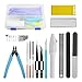 WMYCONGCONG 15 PCS Compatible with Gundam Modeler Basic Tools Craft Set for Professional Model Assemble Building Repairing Fixing
