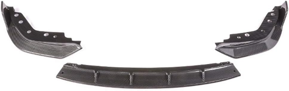 New Protective Front Lip Spoilers Compatible with BMW 3 Series G20 Sedan 2020-2021 316i 318i 320i 328i 330i 335i 340i (Carbon Look)
