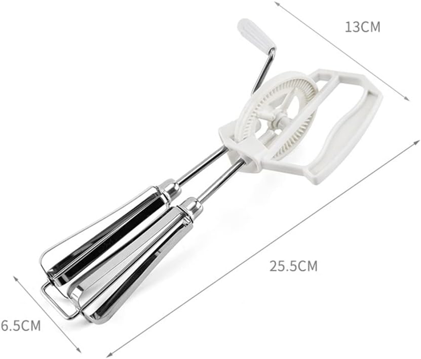 Buy Manual Hand Mixer, Stainless Steel & Silicone NonStick Coating