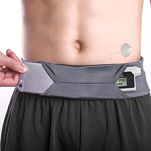 Insulin Pump Waist Belt ，Diabetic Blet Supplies ，No-Bounce Discreet Medical Belt, Fits for Medtronic Minimed Insulin Pump (530G  630G  640G  670G  & All Models) (M-(30-34 ))