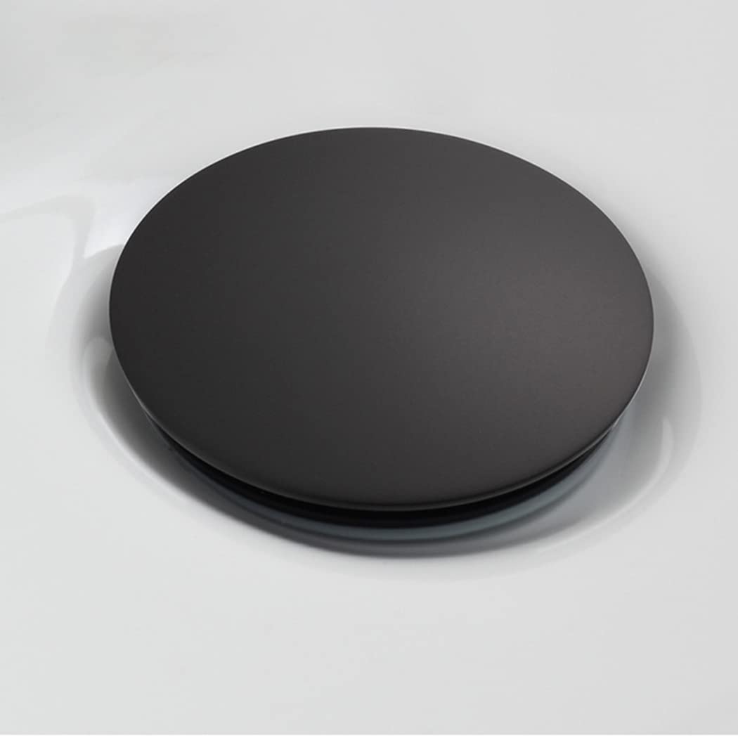 WRIST Sifone Tondo in Ottone per Bottiglia P, Kit Tubo Di Scarico Sifone per Lavello del Bacino Regolabile in Altezza, Kit Sifone P per Scarico Della Vasca Da 1/4,Negro