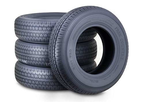 FREE COUNTRY Set 4 Trailer Tires ST205/75R14 8PR Load Range