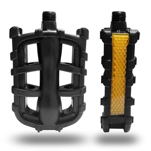 Bzumoot Upgraded Kids Bike Pedals 1 Pair 12 14 16 18 1/2 Inch Replacement Bicycle Pedals Fit for Boys Girls Bicycles