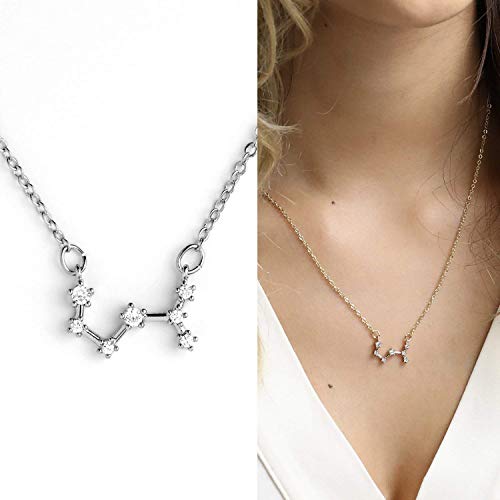 Silver Scorpio Zodiac Constellation 