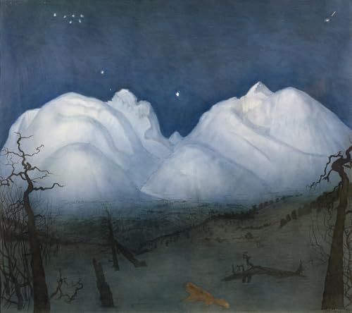 Tableau toile Harald Sohlberg pour habiller un grand mur vide et illuminer un salon sombre