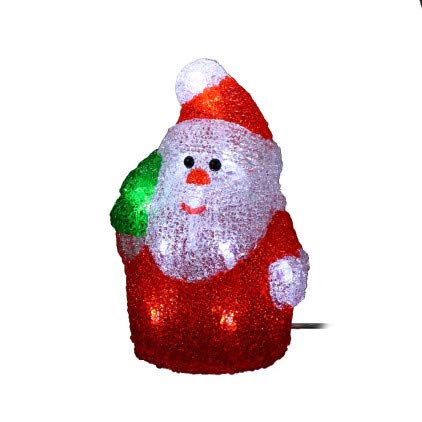 Autour de Minuit Père Noël, Acrylique, Blanc, 10.5 x 10.5 x 17 cm Cover