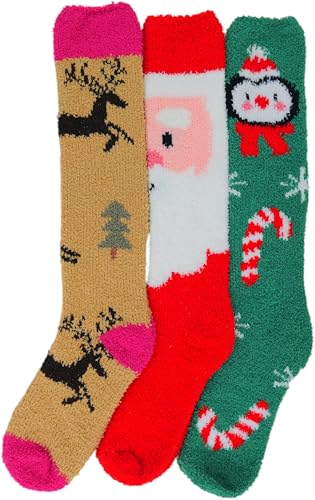 Image of ToBeInStyle Women's Pack of 6 or 12 Knee High Socks