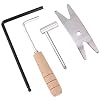 Elektrische Gitaar Reparatie Tool Gitaar Reparatie Onderhoud Tool Kit Gitaar Knop Wrench Truss Bar Instrument…