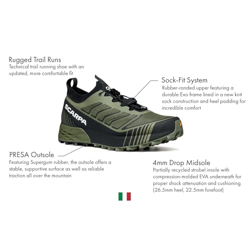 SCARPA Men's Ribelle Run 2 Trail Running Shoes - Lightweight, Performance Trail Runners2