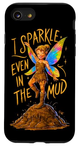 �}�b�h���� �v�����Z�X I Sparkle Even in Mud Team Fairy Girls ATV �X�}�z�P�[�X iPhone SE (2020) / 7 / 8 �p