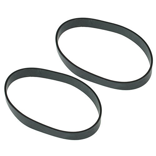 SPARES2GO Type 2 Rubber Drive Belt for Vax V-2200U W90-RU W89-RU V200 V2300 U87 Turboforce Upright Vacuum Cleaner (Pack of 2 Belts)