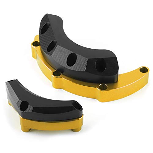 Acouto For Yamaha Mt‑09 Fj‑09 Xsr900(Gold) Motorcycle Engine Case Saver Crash Pad Frame Sliders Protector Fit For Yamaha Mt‑09 Fj‑09 Xsr900(Gold) Powersports-Engine-Guards #TOP3