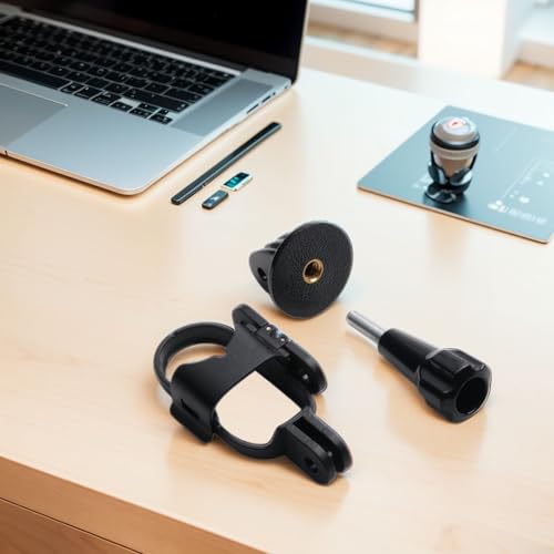 Sunnylife - Adaptador de montaje multifuncional para Insta360 GO 3S, soporte de liberación rápida compatible con diademas, correas de pecho, clips y trípodes (negro)