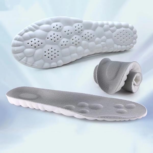 Semelles Orthopediques Semello ConfortPlus - Mémoire De Forme, Antidouleur, Absorption Chocs Femme Homme