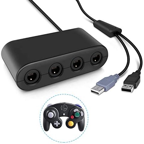 Adaptador Keten Gamecube Controller para Switch, Wii U y PC USB Cover