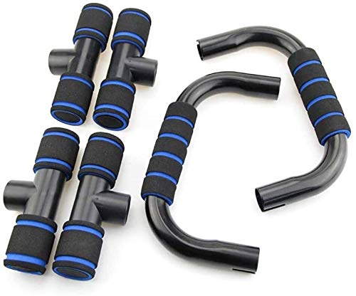 Set Rullo Per Addominali Con Barre Per Flessioni – Ruota Pieghevole Per Core Training, Maniglie Antiscivolo, Portatile Per Casa E Palestra