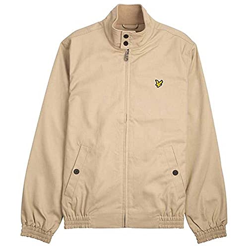 Lyle and Scott Men Harrington Jacket Z151 Stone Large Beige
