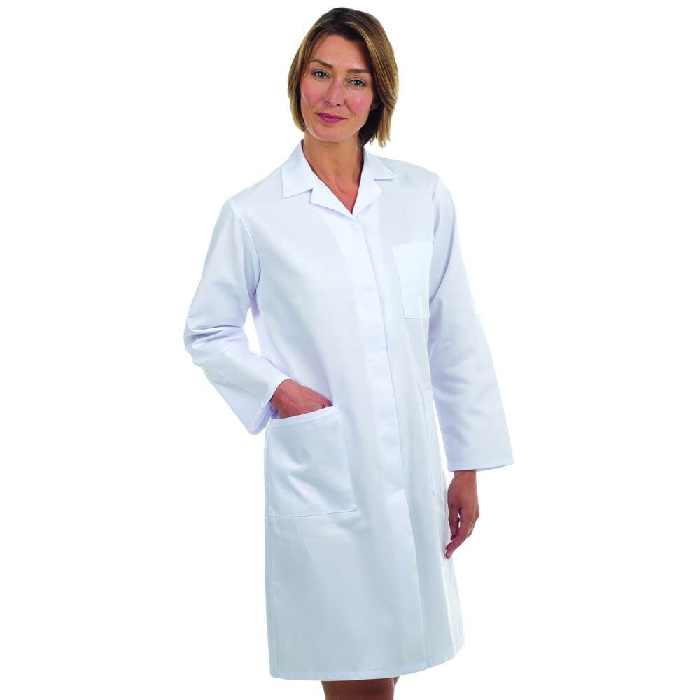 FSD Ladies White Coat/Lab Coat (Chest Size 58" (Dress Size 34)