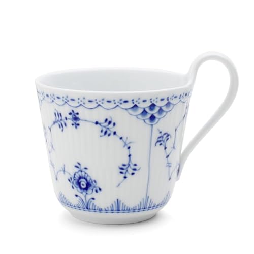 ロイヤルコペンハーゲン(Royal Copenhagen) 102 ブルーフルーテッド ハーフレース 090 スモール ハイハンドルマグ Blue Fluted [並行輸入品]