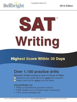 Paperback Bellbright SAT Writing: Highest Score Within 30 Days Book
