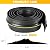 10Ft Universal Garage Door Bottom Threshold Seal Strip with 10oz Building Sealant, Weatherproof Rubber DIY Weather Stripping Replacement - Black