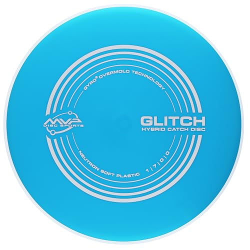 Image of MVP Disc Sports Neutron Glitch (Soft) Disc Golf Hybrid Catch Disc (140-145g / Colors May Vary)