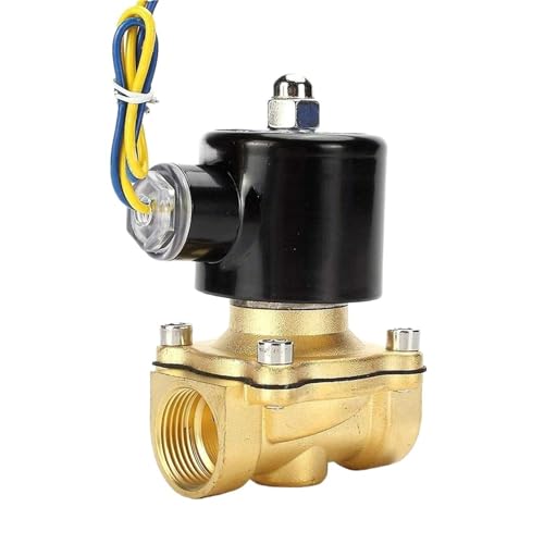 Électrovanne 12V normalement fermée 1/2" 3/4" NPT eau 150°C - 6