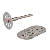 Silverline 719813 Vented Diamond Cutting Disc Kit - 22 mm, 6-Piece Set