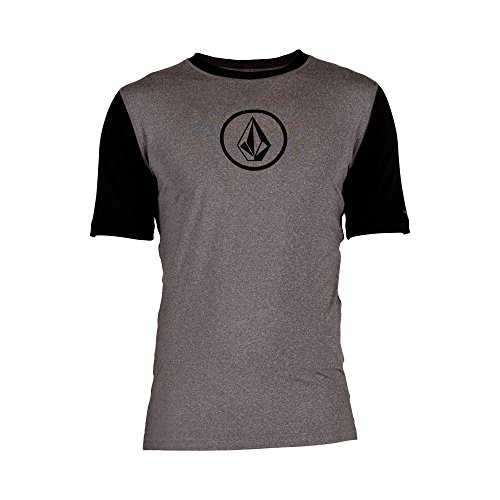 Volcom Men's Heathers Short Sleeve Rashgaurd