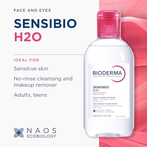 BIODERMA Sensibio H2O - mizellares Reinigungs- und Make-up-Entfernungswasser - entfernt Make-up… – Ansicht 3