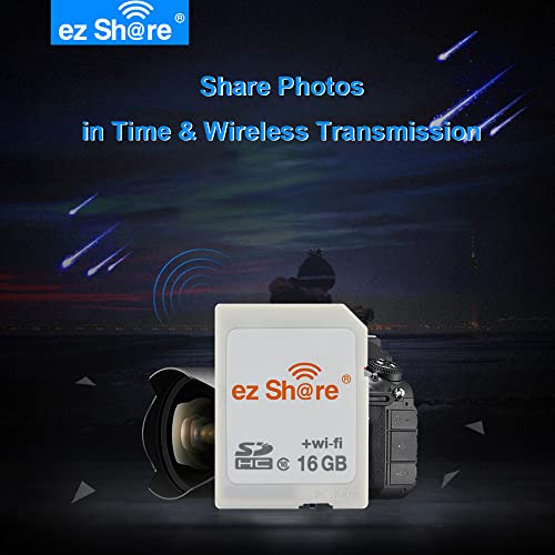 yeacher EZ share WiFi Share Memory SD Card Wireless Camera Share Card SDHC Flash Card Classe 10 32GB