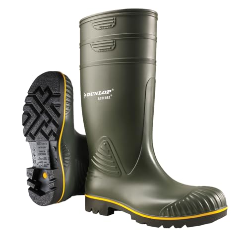 Dunlop Protective Footwear, B440631, Acifort Heavy Duty, Dunkelgrün, Größe 45 EU