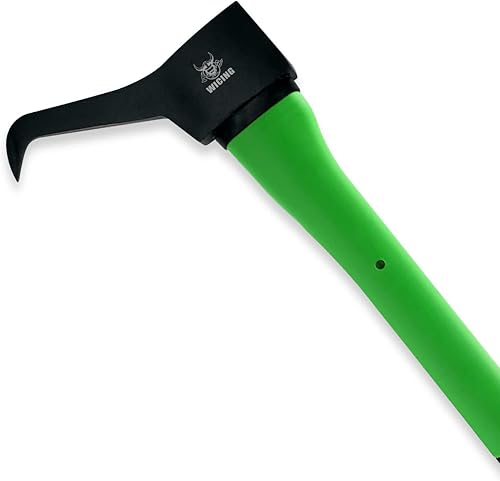 Miniatura 3 de Hookaroon de acero forjado Pickaroon de 28 pulgadas, con agarre antideslizante y reducción de golpes, para levantar troncos y mover leña de madera