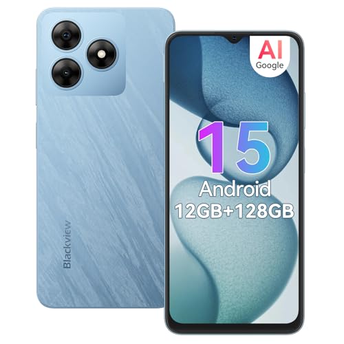 Blackview Wave 8 Handys 2025, Android 15 Handy, Octa Core 12 GB + 128 GB / 2 TB...