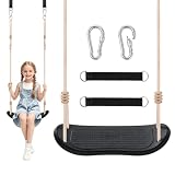 Fionrziy Ergonomische Schaukel,Kinderschaukel Outdoor Garten bis 120kg