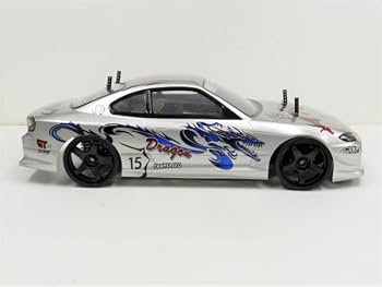 ターボ機能付き 1/10 ドリフトラジコンカー C002 緑 スペアボディー付 ターボ機能付き 1/10 ドリフトラジコンカー C002 緑 スペアボディー付