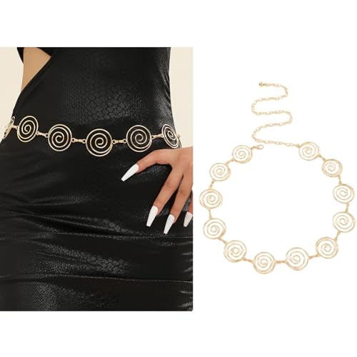 Simple Coil Waist Belt Belly Chain For Dress Chain Belt For Women Waist Chain Belt Cowgirl Waist Chain Cowgirl Belt2