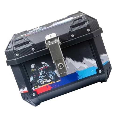 Top case de moto 45L coffre amovible grande capacité